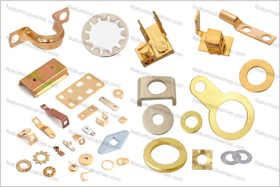 Brass sheet metal parts